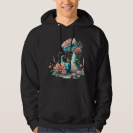 Sudadera Cute Floral dinosaurio