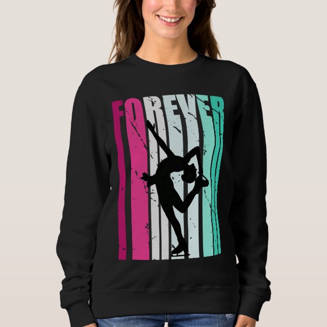 Sudadera Cute Forever Cute Ice Skating Player Team Fan Coac (Anverso)