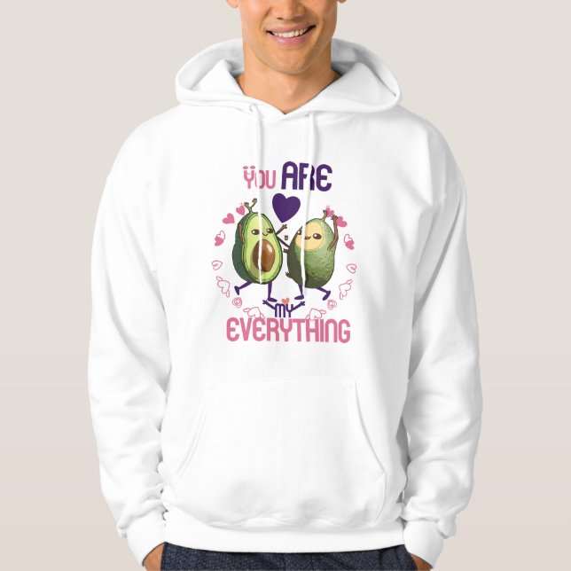 Sudadera Cute Funny Adaguados Love Dancing - Amantes Regalo (Anverso)