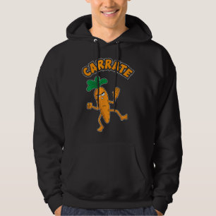 Sudadera Cute & Funny Entrenamiento de Karate de Zanahoria 