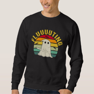 Sudadera Cute & Funny Halloween Ghost Flute & Fluting