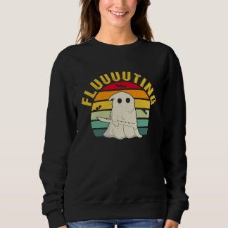 Sudadera Cute & Funny Halloween Ghost Flute & Fluting