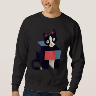 Sudadera Cute gatito mow retrato de gatito gatito juguetón