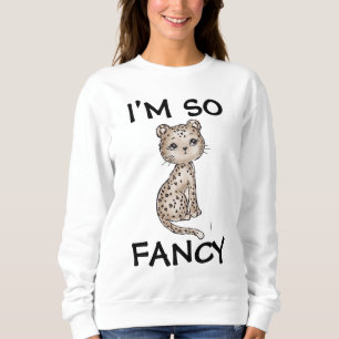 SUDADERA CUTE GATO, SOY TAN FANCY T-SHIRTS DULCE MOM