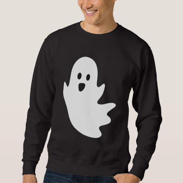 Sudadera Cute Ghost Halloween Pocket Boo (Anverso)
