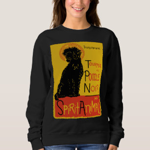 Sudadera Cute Gigante Estándar Poodle Dog Art Francés Poodl