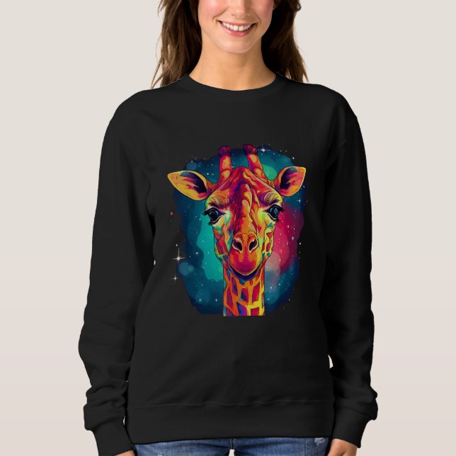 Sudadera Cute Giraffe Men Women Kids (Anverso)