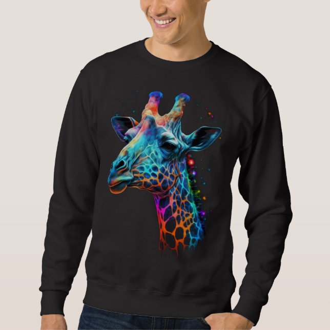 Sudadera Cute Giraffe Men Women Kids (Anverso)