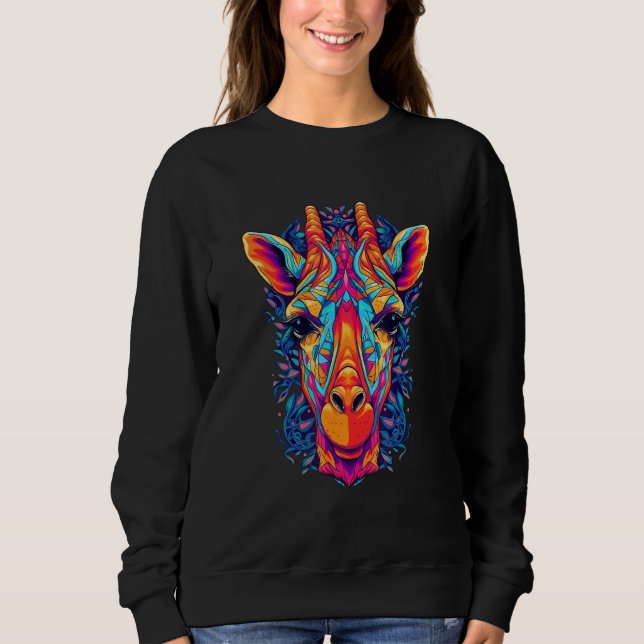 Sudadera Cute Giraffe Men Women Kids 21 (Anverso)