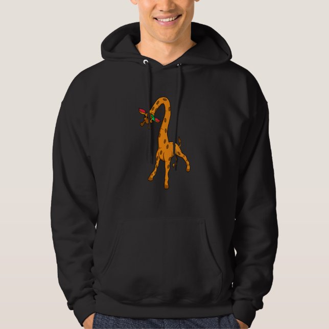 Sudadera Cute Giraffe Zookeeper (Anverso)