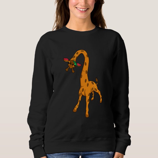 Sudadera Cute Giraffe Zookeeper (Anverso)