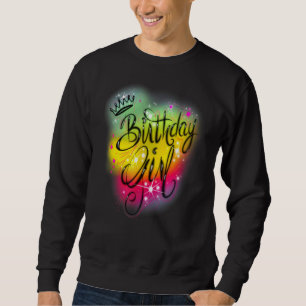 Sudadera Cute Girls Birday Party Birthday Aircel Graffi
