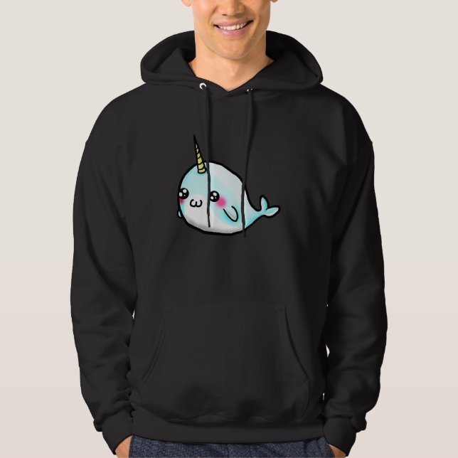 Sudadera Cute Girls   Narwhal (Anverso)