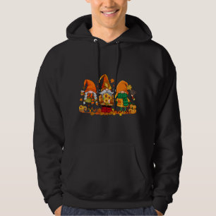Sudadera Cute Gnomes Calabaza Caída Temporada Otoño Feliz G