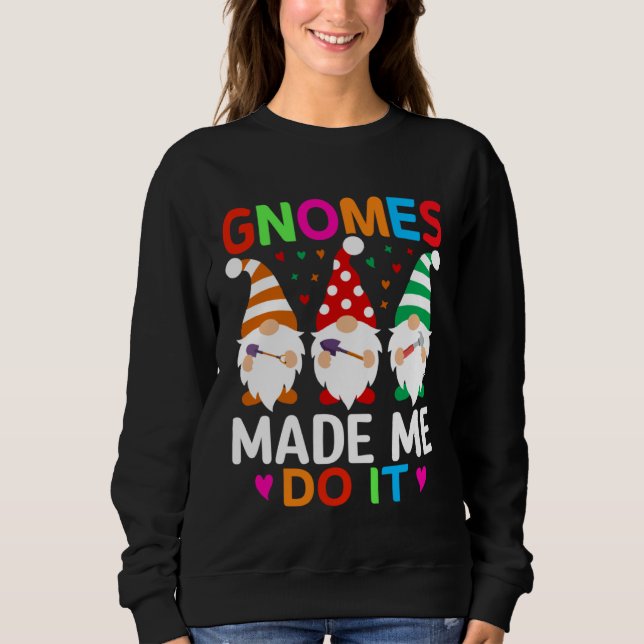 Sudadera Cute Gnomies for Garden  Gnomes (Anverso)