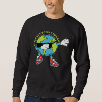 Sudadera Cute Go Planet Its Your Earth Day Dabbing 2023 kid