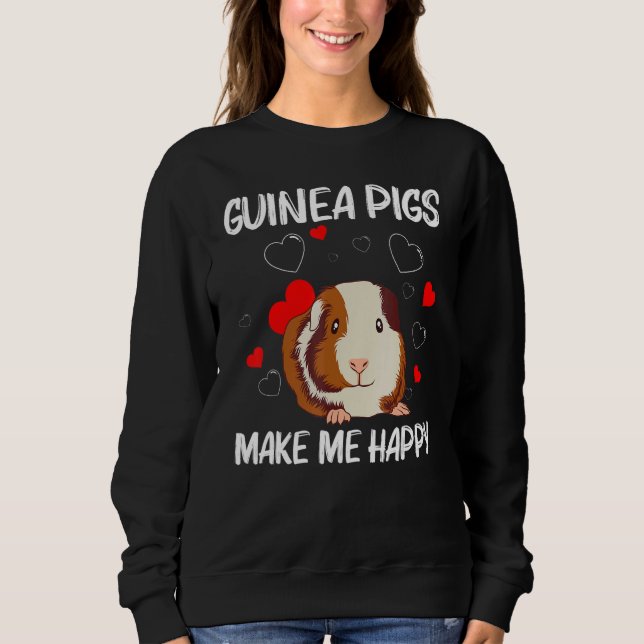 Sudadera Cute Guinea Pig For Men Women Guinea Pig Rodent (Anverso)