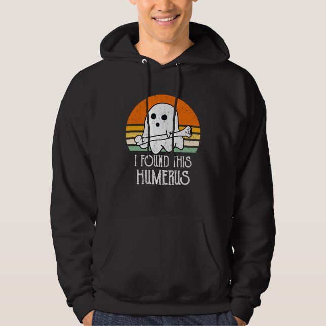 Sudadera cute Halloween Ghost I Found This Humerus (Anverso)