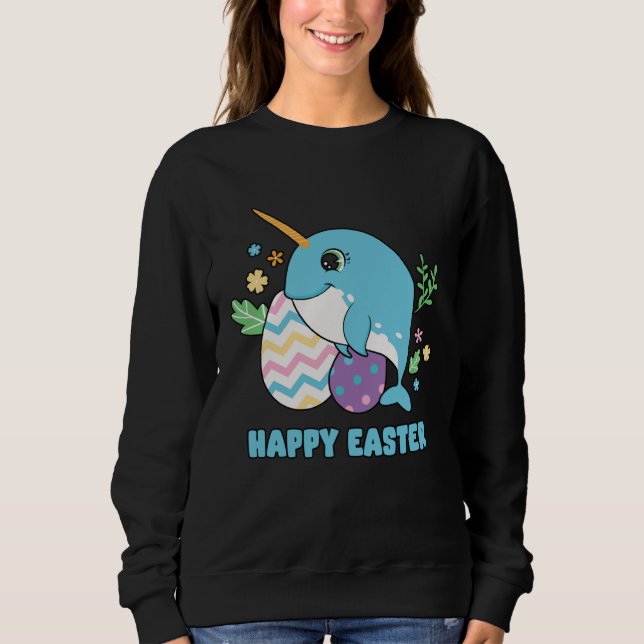 Sudadera Cute Happy Easter Day Egg Hunter Boys Girls Kids O (Anverso)