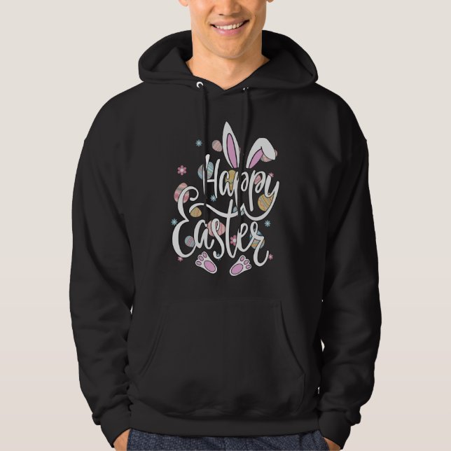 Sudadera Cute Happy Easter To Every Bunny Easter Squad (Anverso)