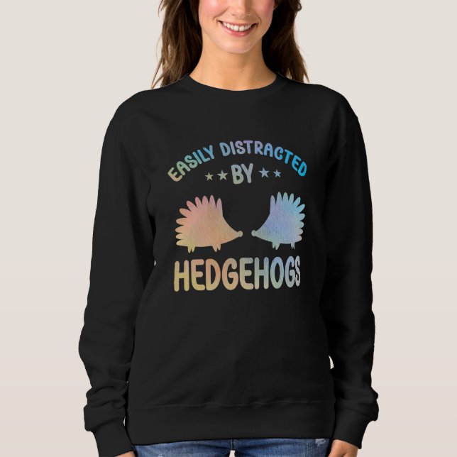 Sudadera Cute Hedgehog Outfit for Hedgehog Lovers Apparel W (Anverso)