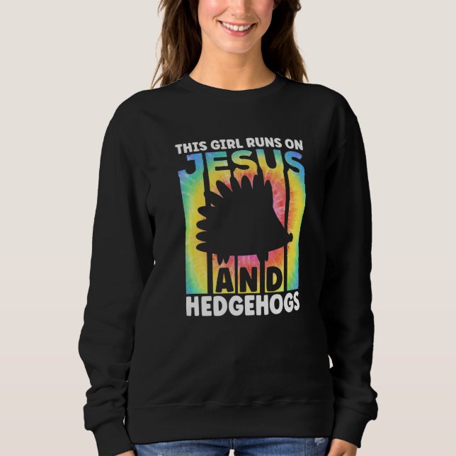 Sudadera Cute Hedgehog Outfit for Hedgehog Lovers Apparel W (Anverso)