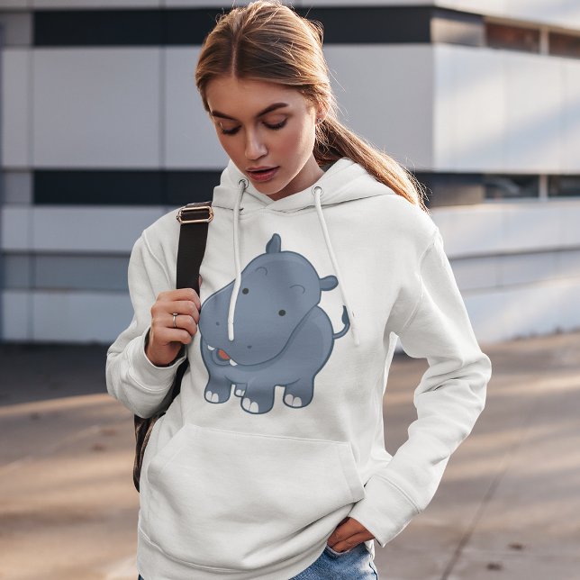 Sudadera Cute Hippotamus Hoodie (Subido por el creador)