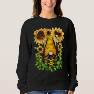 Sudadera Cute Honey Bee Gnome Muestra Amor Y Corazón Para S