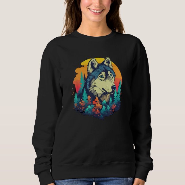Sudadera Cute Huskey Puppy Dog Men Women Kids (Anverso)