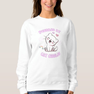 Sudadera Cute Im Alimentado Por Cables De Gato
