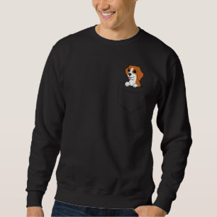 Sudadera Cute Jack Russel Terrier En Un Bolsillo De Perro J