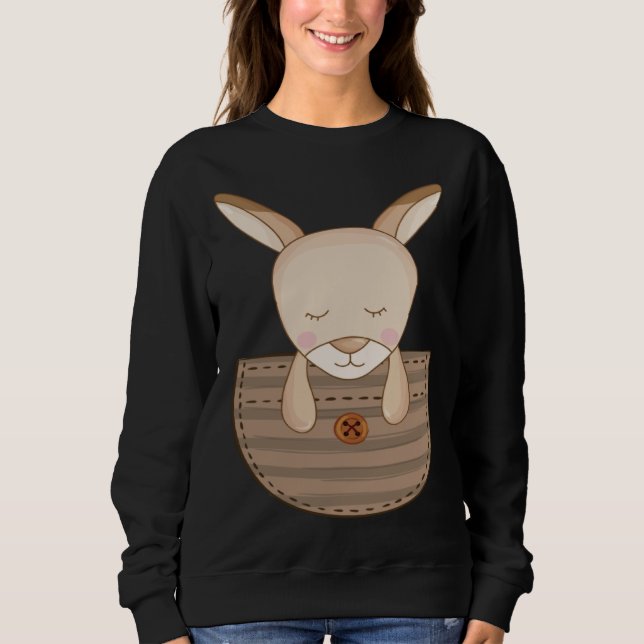 Sudadera Cute Kangaroo Bag I Kangaroos Animal Friend Marsup (Anverso)