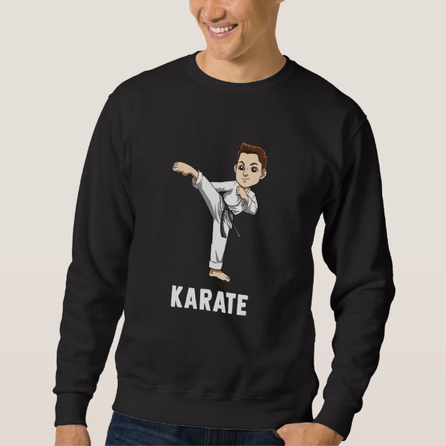 Sudadera Cute Karate Boy (Anverso)