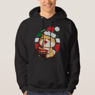 Sudadera Cute Kawaii Anime Shiba Inu Perro comiendo a Ramen