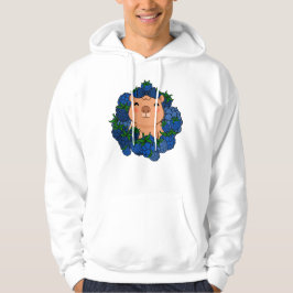 Sudadera Cute Kawaii Carpincho con Corona de Zarzas