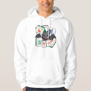 Sudadera Cute Kawaii Mahjong Murciélago Jugador