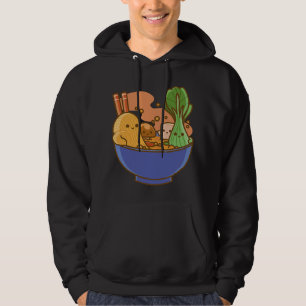 Sudadera Cute Kawaii Ramen La Comida De Japón Enfrenta A An