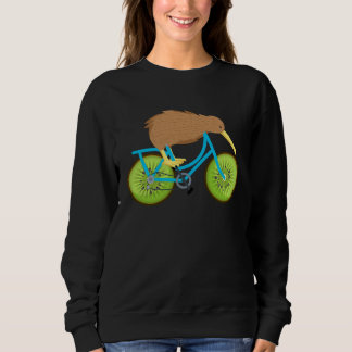Sudadera Cute Kiwi On Bicycle Kiwi Cycling Team Biking Cycl