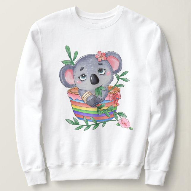 Sudadera Cute Koala (Anverso del diseño)