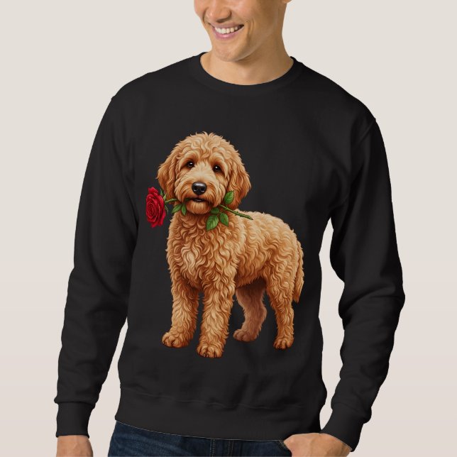 Sudadera ‏Cute Labradoodle Dog (Anverso)
