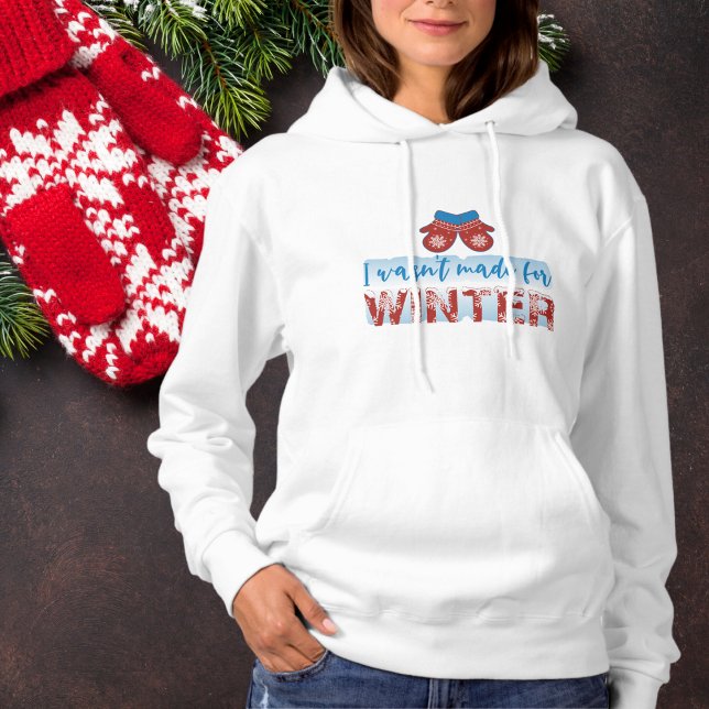Sudadera Cute Ladies Winter Hoodie (Cute Ladies Fun Winter Hoodie)
