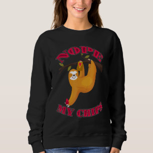 Sudadera Cute Lazy Sloth Nope Mis Chips