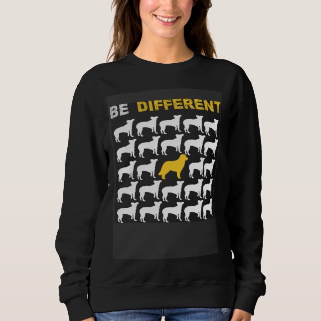 Sudadera Cute Leonberger Be Different Inspiration (Anverso)