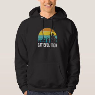 Sudadera Cute Life Cat Dueños De La Relación De Evolución D