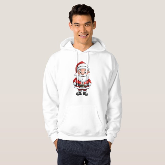 Sudadera Cute Little Cartoon Santa (Anverso completo)