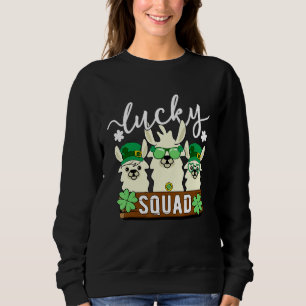 Sudadera Cute Llama Lucky Squad Alpaca