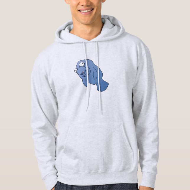 Sudadera Cute Manatee Hugger Personalizado Animal (Anverso)