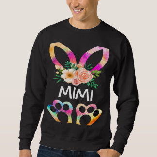 Sudadera Cute Mimi Bunny Tie Dye Print  Family Easter Day M