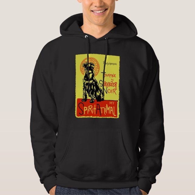 Sudadera Cute Miniature Schnauzer Dog Mini Schnauzer (Anverso)