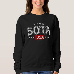 Sudadera Cute Minnesota Usa